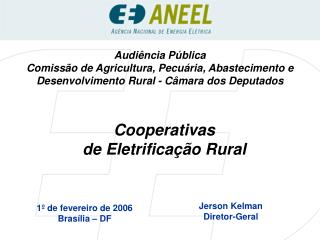 Cooperativas de Eletrificação Rural