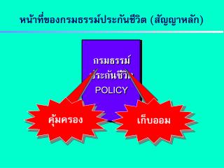 กรมธรรม์ ประกันชีวิต POLICY