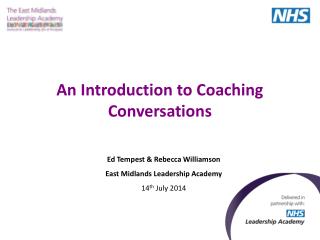 An Introduction to Coaching Conversations