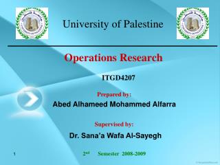 Operations Research