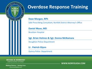 Overdose Response Training