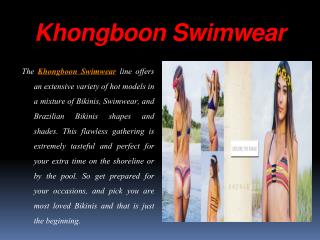 Buy Stylish and Designer Swimwear Bikinis