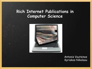 Rich Internet Publications in Computer Science