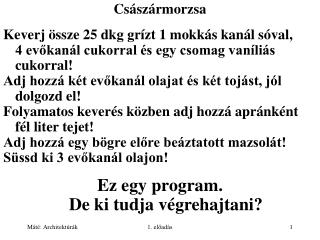 Császármorzsa