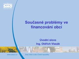 Současné problémy ve financování obcí