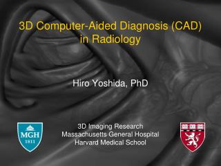 3D Computer-Aided Diagnosis (CAD) in Radiology