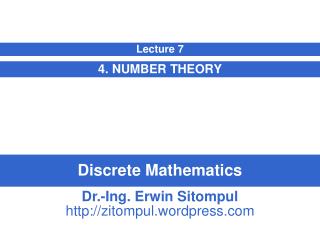 Discrete Mathematics