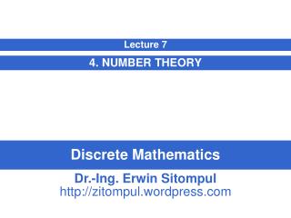 Discrete Mathematics