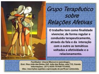 Grupo Terapêutico sobre Relações Afetivas