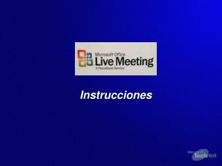 Optimice su vista de Live Meeting