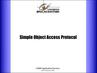 Simple Object Access Protocol
