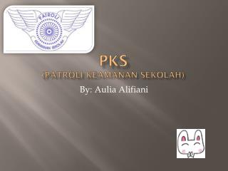 PKS ( patroli keamanan sekolah )