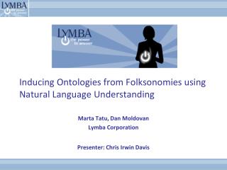 Inducing Ontologies from Folksonomies using Natural Language Understanding