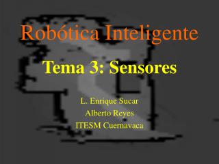 Robótica Inteligente