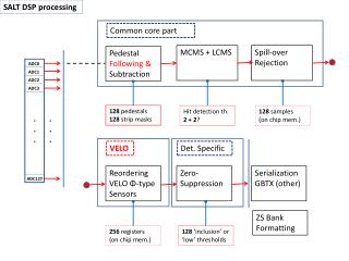 SALT DSP processing