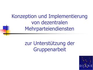 Konzeption und Implementierung von dezentralen Mehrparteiendiensten