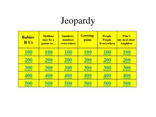 Jeopardy