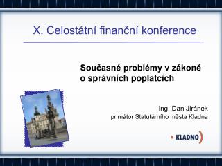 X. Celostátní finanční konference