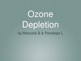 Ozone Depletion