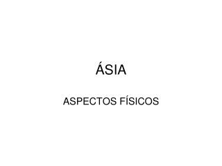 ÁSIA