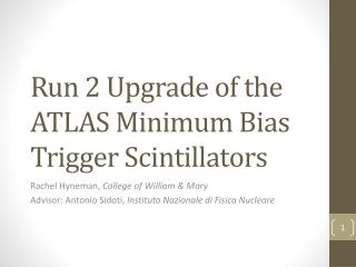 Run 2 Upgrade of the ATLAS Minimum Bias Trigger Scintillators