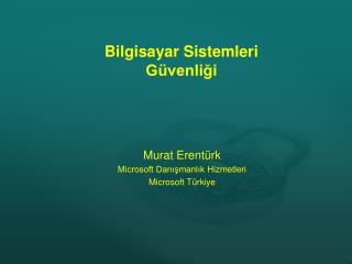 Bilgisayar Sistemleri Güvenliği