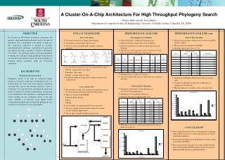 A Cluster-On-A-Chip Architecture For High Throughput Phylogeny Search