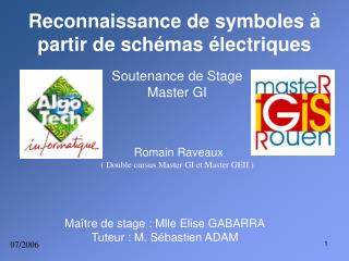 Reconnaissance de symboles à partir de schémas électriques