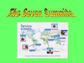 The Seven Summits