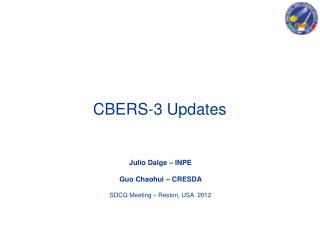 CBERS-3 Updates