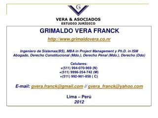 GRIMALDO VERA FRANCK