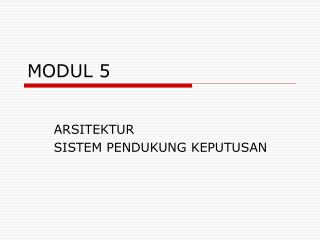 MODUL 5