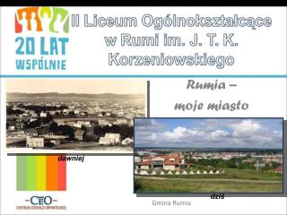 Rumia – moje miasto
