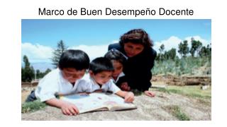 Marco de Buen Desempeño Docente