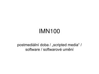 IMN100
