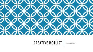 Creative Hotlist