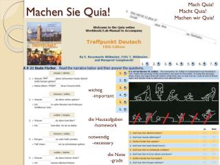 Machen Sie Quia !