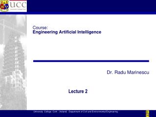 Course: Engineering Artificial Intelligence