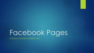 Facebook Pages