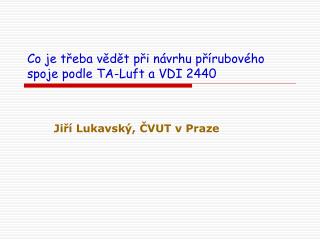 Co je třeba vědět při návrhu přírubového spoje podle TA-Luft a VDI 2440