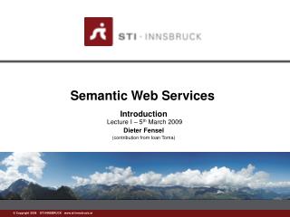 Semantic Web Services