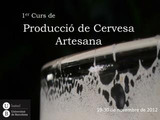 Producció de Cervesa Artesana