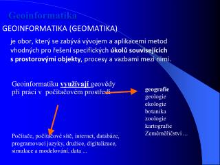 Geoinformatika