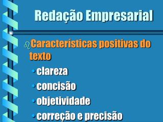 Redação Empresarial