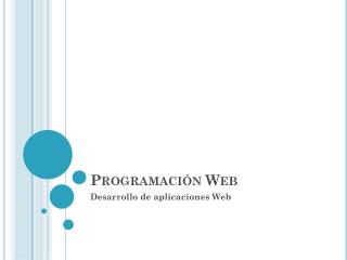 Programación Web