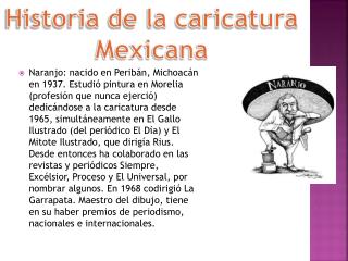 Historia de la caricatura Mexicana