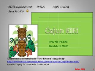 Cajun KiKi