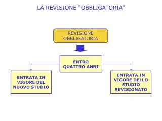 LA REVISIONE “OBBLIGATORIA”