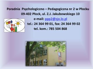 Poradnia Psychologiczno –Pedagogiczna nr 2 w Płocku