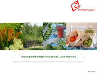 Raport periodic despre industria ECO din Romania